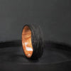 Carbon Fiber Ring with Splated Maple Wood.