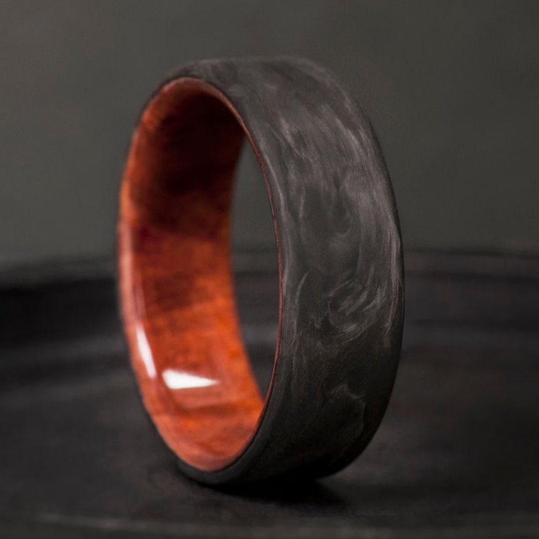 Forged carbon fiber band