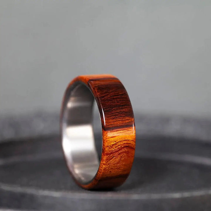 IronWood Titanium Engagement Ring - BerchJewelry
